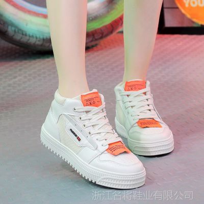 名将 2018秋季新款ins超火的鞋时尚女式运动风单鞋韩版潮鞋女055