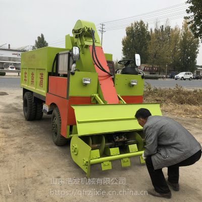 大规模养殖场清粪车 牛场三轮清粪车 浩发