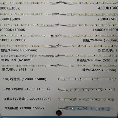 led灯带迷你字灯带60灯12v树脂字2835柔性折叠灯带批发