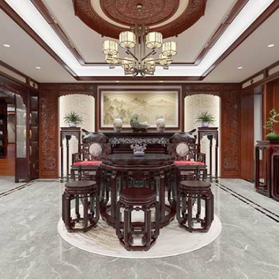 红木整装 别墅装修福建师古创今装饰工程有限公司面议全屋定制拆单