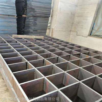 热镀锌钢格板 钢结构平台防腐格栅板 金属方孔板 承重型插接格子板