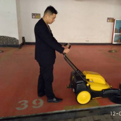 驰洁手推式电瓶扫地机CJS70-1 浙江杭州手推式扫地机***批发