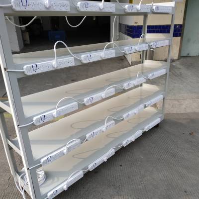 点烟器老化测试架子车载充电器移动电源老化车