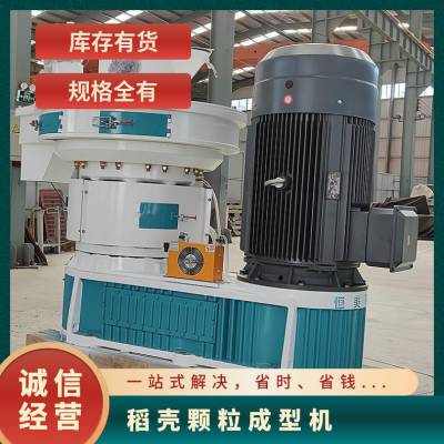 稻壳颗粒成型机 单台产量4吨 同盛生物质颗粒机