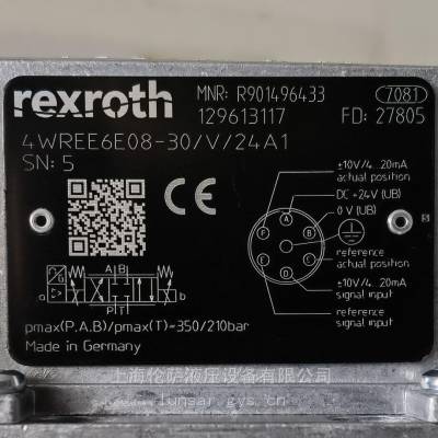 R901496433 4WREE6E08-3X/V/24A1力士乐Rexroth液压阀