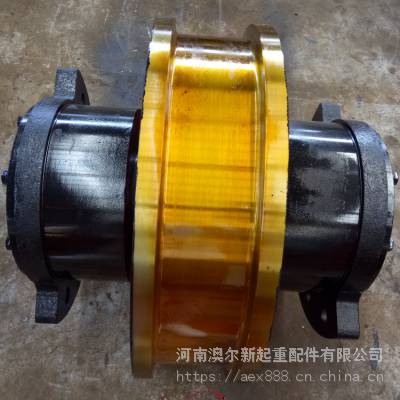 行车轮厂家_ 双梁行车车轮组 _行车端梁车轮