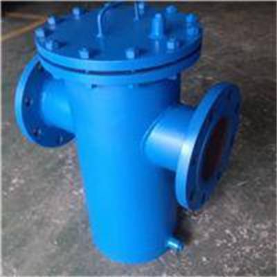 蓝式过滤器DN50用于油或其它液体管道上，过滤管道里的杂物
