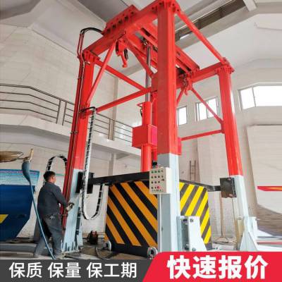 垃圾压缩环卫站 四川 垂直式压缩中转站 日处理量100吨收集点转运站