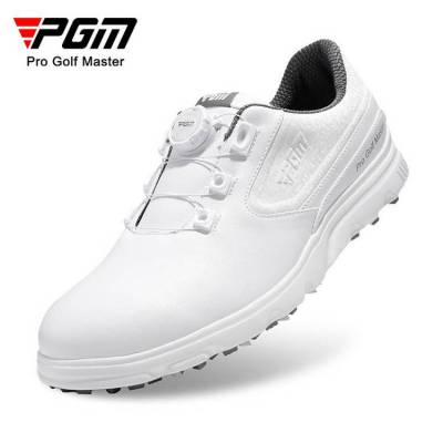 PGM高尔夫鞋男士旋钮鞋带夏季男鞋运动鞋子防水球鞋防侧滑鞋钉