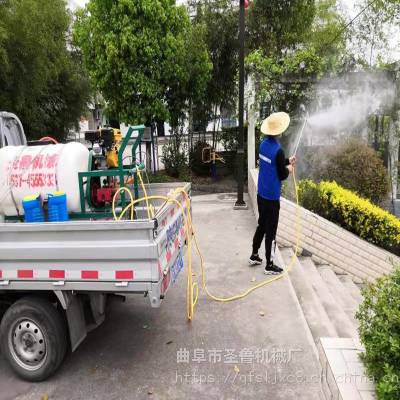 手推式汽油喷药机 广东小型果树打药机 农用喷杆喷药机视频