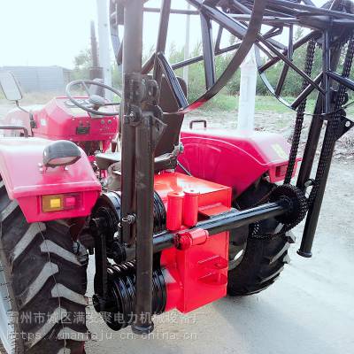 电力四轮绞磨机 电力工程绞磨机 大型拖拉机绞磨机 满发聚直销