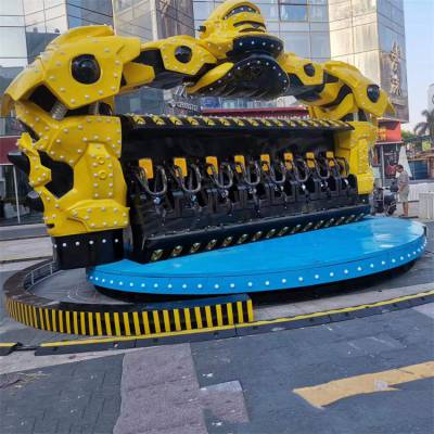 游乐场人气满满游乐设备 ***户外旋转翻滚大金刚 机械战警