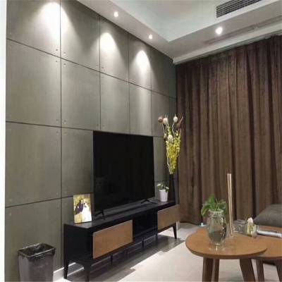 多功能厅会议室墙裙使用 阻燃防火a级装饰板 清水板 饰面板 清水水泥