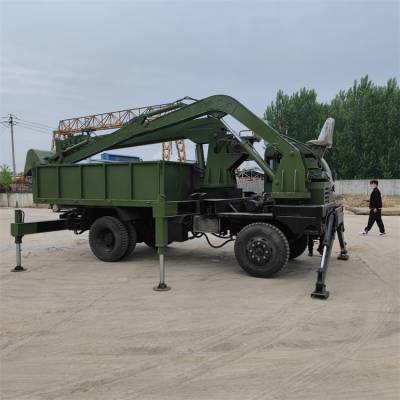 四不像吊挖一体 改装一体车 挖掘运输一体车 农业苗圃白事河道 诚悦机械