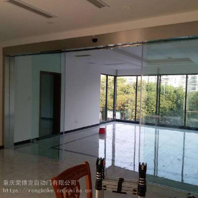 重庆自动门感应门平移电动开门机玻璃电动门销售安装