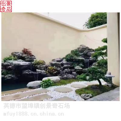 英石驳岸造景-南京英石置放石-英石园艺手艺