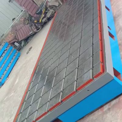 铸铁平台平板焊接平台 t型槽划线测量研磨基础装配机床工作台支架铸件