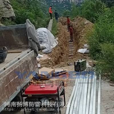 河南机房防雷接地优化,新法国ESE2500,GH环形钢管杆独立避雷针