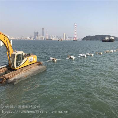 沙滩建造海上采沙抽沙泵-海上挖机带液压采沙泵