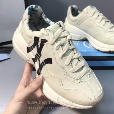 高落差uv彩印机厂家 鞋材UV打印机 成品鞋材打印代加工 牛皮纸皮革泡沫万能平板打印机