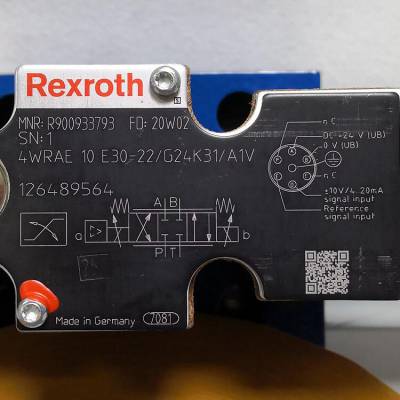 Rexroth // R900933793 4WRAE10E30-2X/G24K31/A1V力士乐比例阀
