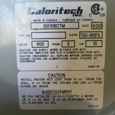 ˸Caloritech̵CXFT315P214X-001