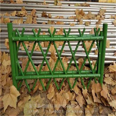 不锈钢竹节景观护栏 乡村改造篱笆围栏 双色竹节管护栏