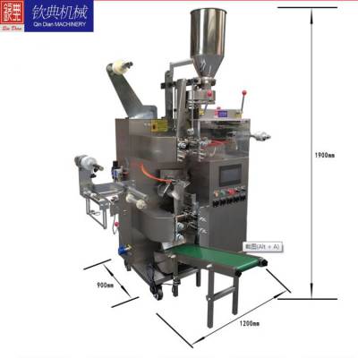 钦典18型全自动四物料内外袋组合花茶包装机 多物料袋泡茶包装机