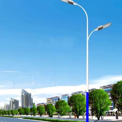 江苏森发612米双臂路灯高低臂60150w光源