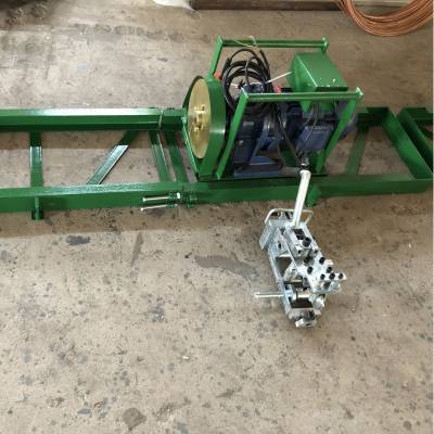 厂家发货钢丝绳芯剥皮机 操作简单 自动夹紧 矿用钢丝绳芯剥皮机