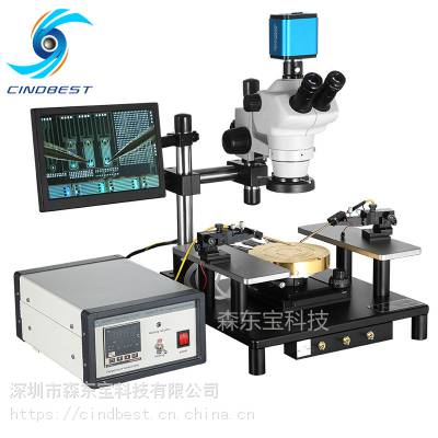 供应高温CS-4-HT探针台，常温至300℃均匀加热，晶圆测试探针台供应商