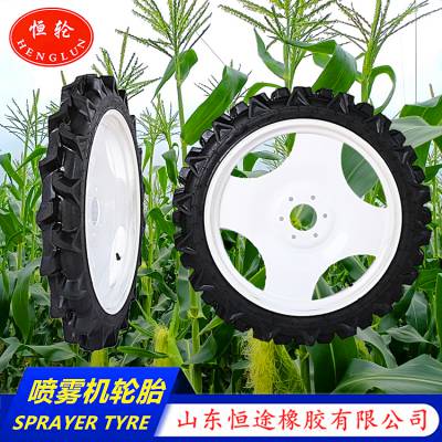 高架自走式喷雾机中耕植保机四轮拖拉机改装打药机轮胎120/90-26