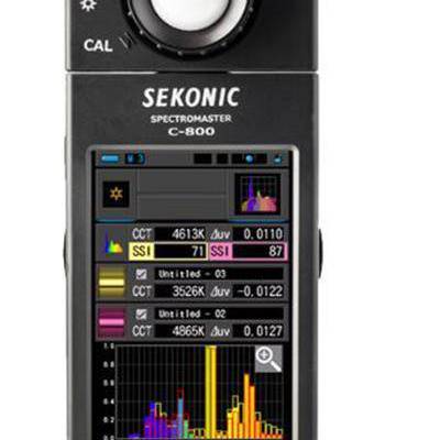 世光SEKONIC C-800光谱仪/世光色温表/世光测光表 型号:SYB26-C-800