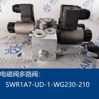 电磁多路阀SWR1A7-UD-1-WG230-210 HAWE SOLENOID VALVES