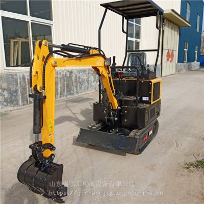 15型液压微型挖掘机 建筑拆除小挖机 履带式小型挖掘机