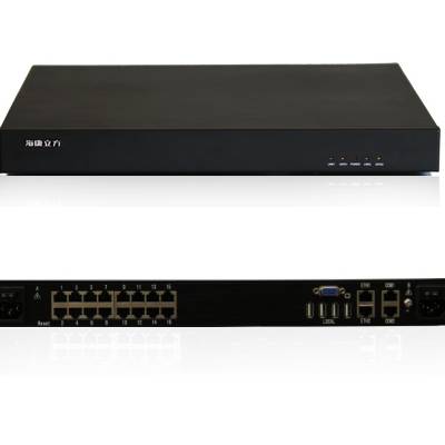 IP 2远程1本控用户控16KVM、机架式、海康立方EV6216