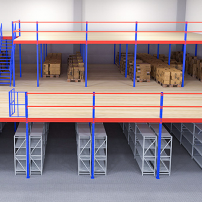 上海阁楼工厂可拆卸重型钢平台库房阁楼货架二层阁楼库房平台搭建