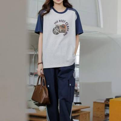 品牌女装折扣柚丁文艺休闲 简约大气上衣尾货专供货源