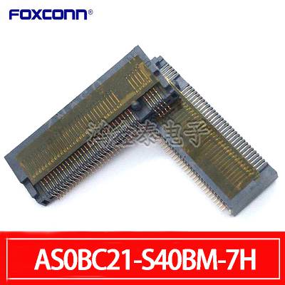 Foxconn富士康 M.2 NGFF M-KEY H=4.0mm AS0BC21-S40BM-7H