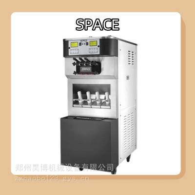 思贝斯6380/6380A商用立式软质奶浆冰淇淋机供应 大产量连打甜筒机