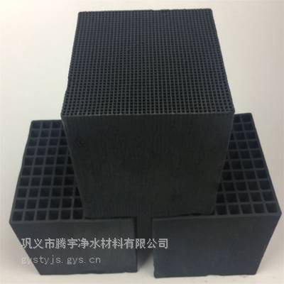 北京工业废气净化吸附柱状活性炭腾宇净水