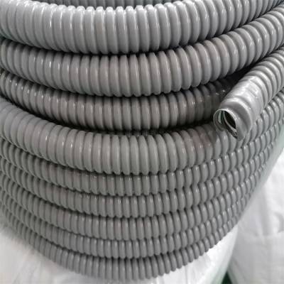 惠山区加厚型电力电缆穿线管防火阻燃金属穿线保护套管热浸锌包塑蛇皮