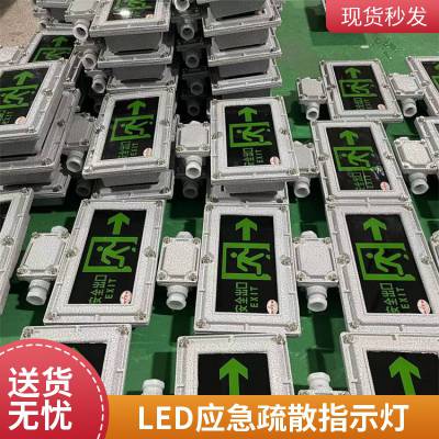 消防标志灯应急灯指示牌led安全出口指示灯疏散通道应急厚款标识