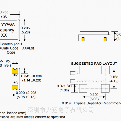 CE3390-24.000 进口振荡器 24MHz 7050贴片晶振 HCMOS 3.3V Crystek晶振