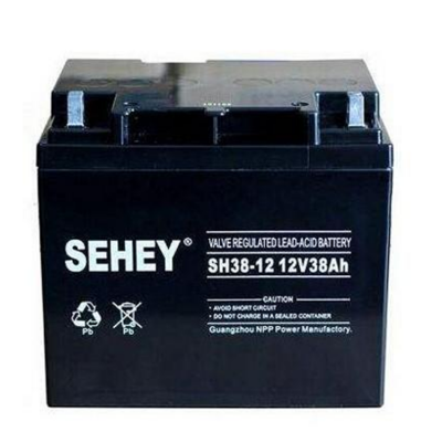 西力蓄电池SH38-12 12V38AH西力免维护电池直流屏UPS/EPS电源