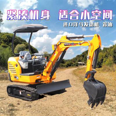 30犀牛微型挖土机 挖地开沟用迷你勾机 山区改造小型挖机