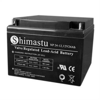 Shimastu蓄电池NP100-12免维护铅酸蓄电池12V100AH UPS/EPS配电柜