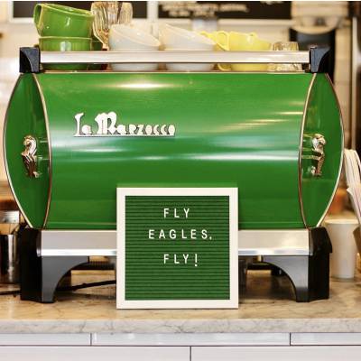 la marzocco 辣妈咖啡机gb52AV 电控版商用意式咖啡机