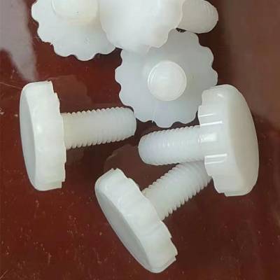 供应外六角塑料螺丝 塑胶螺钉 尼龙螺栓 PVC螺丝 PP螺丝
