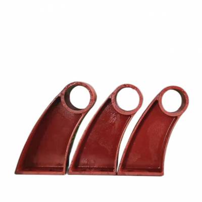 公路桥梁铸铁护栏支架 防撞护栏扶手支撑架牛角架 盈年定制